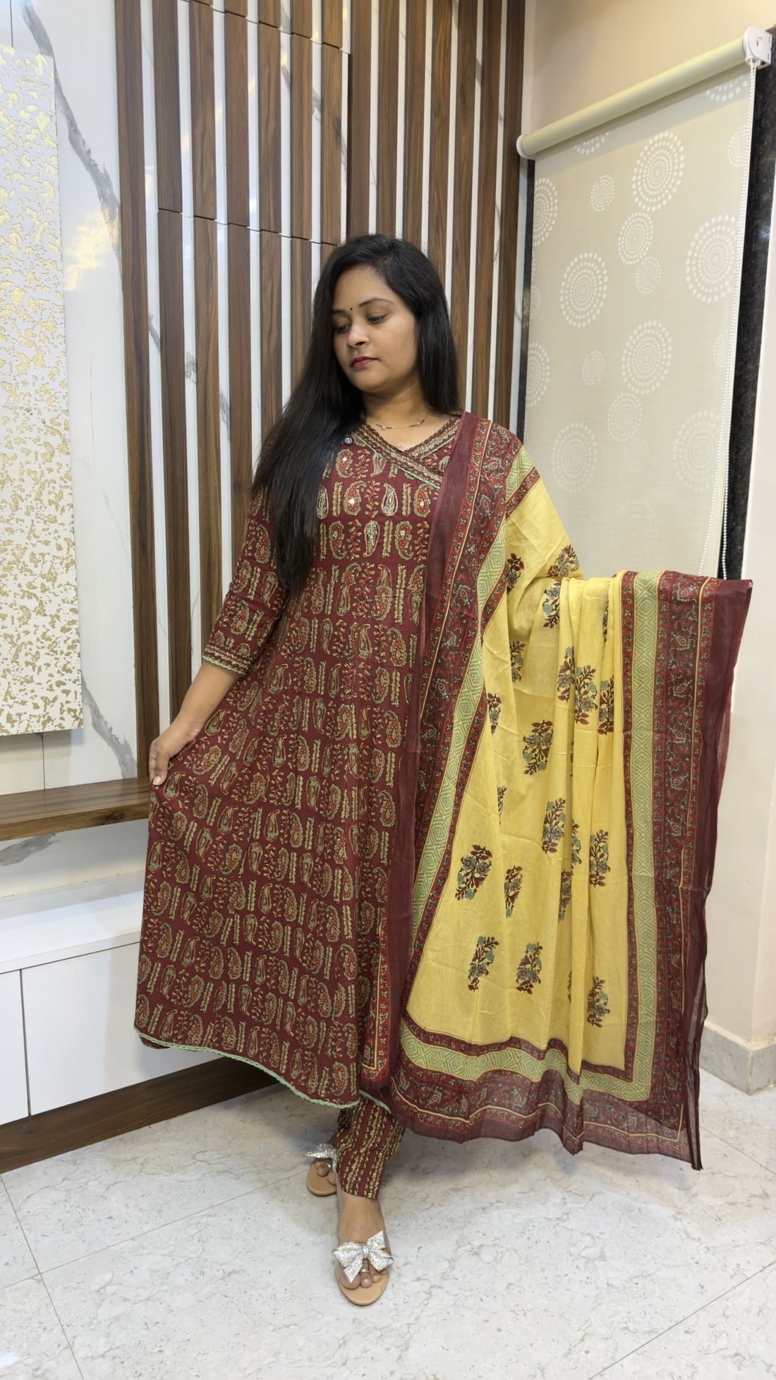 Ajrakh Design Cotton Sets