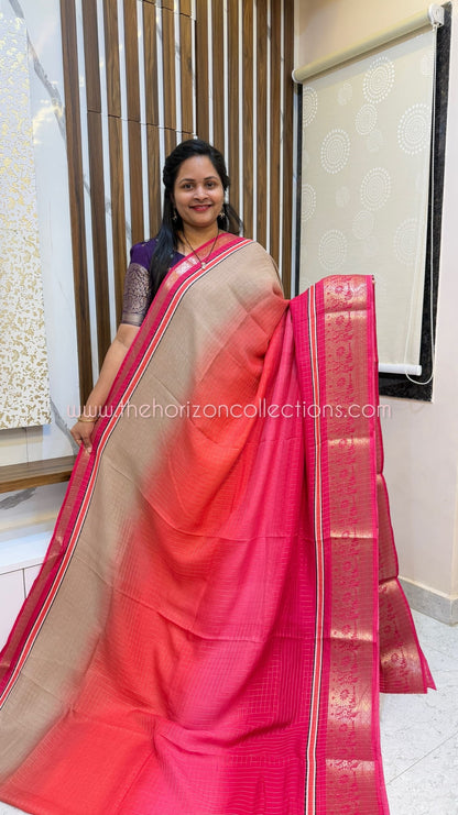 3D Colour Saree